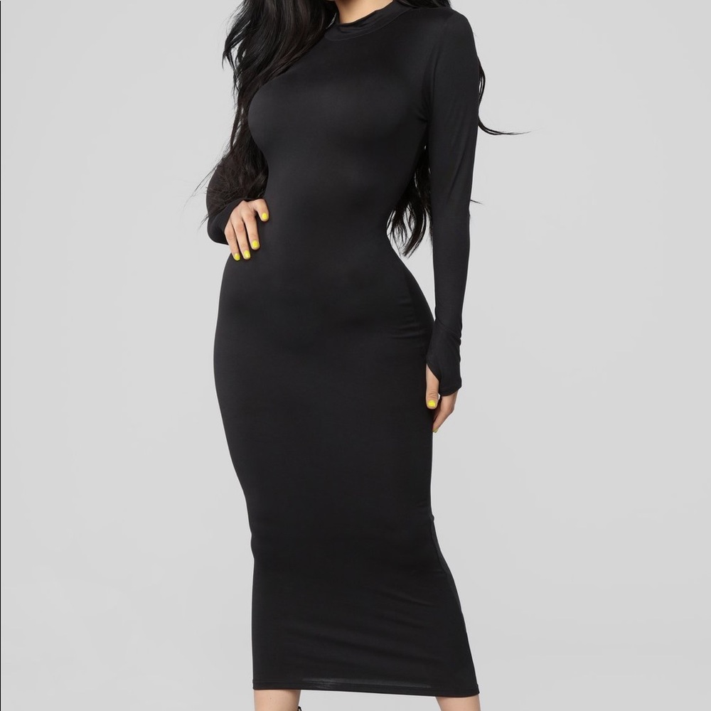 Fashion Nova Full Coverage Maxi Dress BRAND NEW
